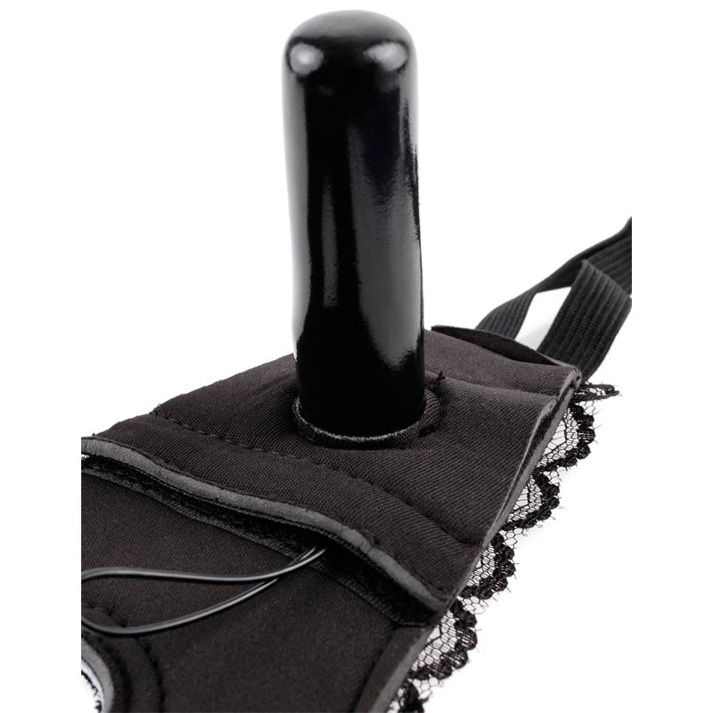 FETISH FANTASY SERIES - REMOTE CONTROL FANTASY STRAP-ON BLACK