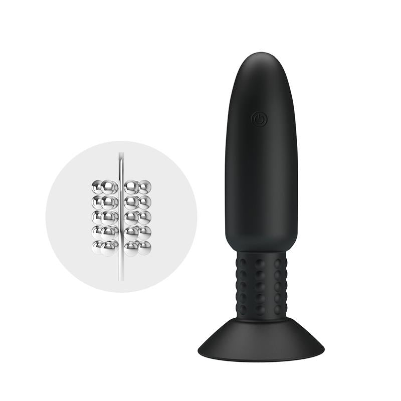 PRETTY LOVE - REMOTE-CONTROLLED ANAL PLUG WITH VIBRATION AND ROTATION - USB