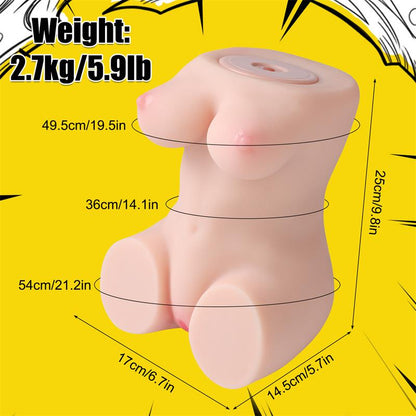 XISE - RENATA TORSO THRUSTING AND VIBRATING 2.54 KG
