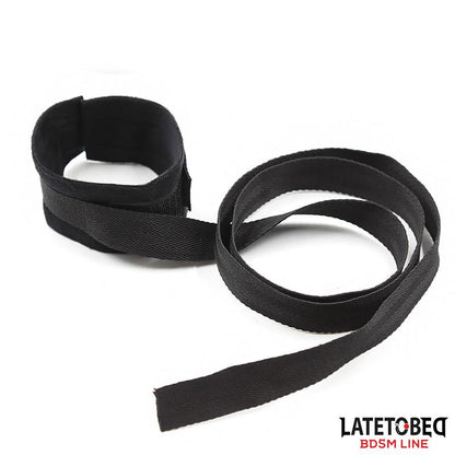 LATETOBED BDSM LINE - RESTRAINT 3 PIECES SET BLINDFOLD, ANKLECUFFS AND WRISTCUFFS ADJUSTABLE