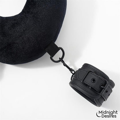 MIDNIGHT DESIRES - RESTRAINT SET WITH NECK PILLOW