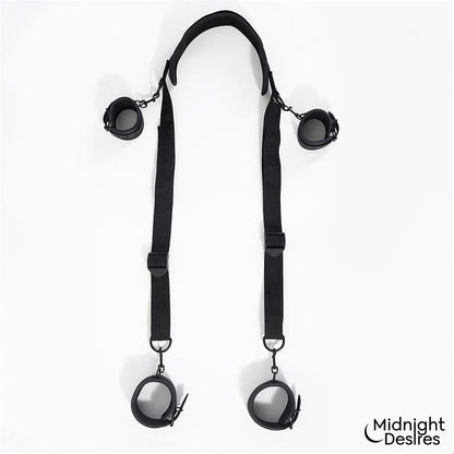 MIDNIGHT DESIRES - RESTRAINT SET WITH NECK SUPORT