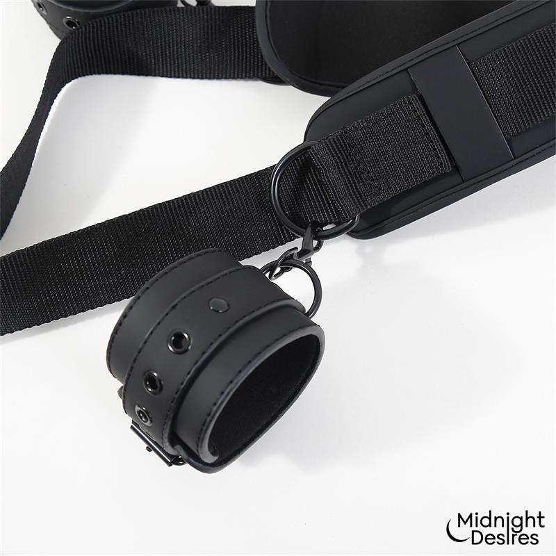 MIDNIGHT DESIRES - RESTRAINT SET WITH NECK SUPPORT