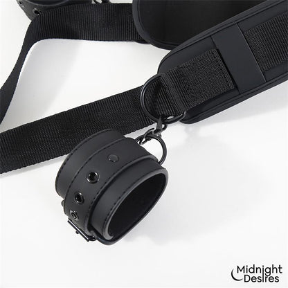 MIDNIGHT DESIRES - RESTRAINT SET WITH NECK SUPPORT
