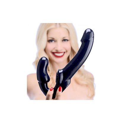 STRAP U - REVOLVER STRAPLESS STRAP ON G-SPOT DILDO BLACK