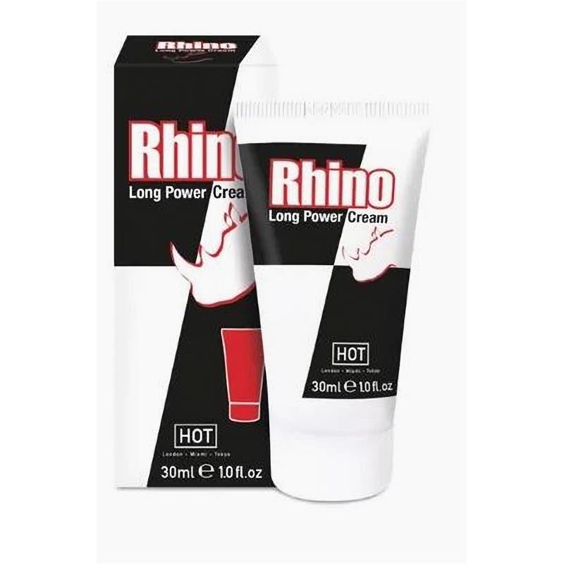 HOT - RHINO LONG POWER ERECTION CREAM 30 ML