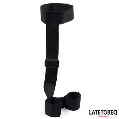 LATETOBED BDSM LINE - RIBBON NECK TO WRIST BONDAGE