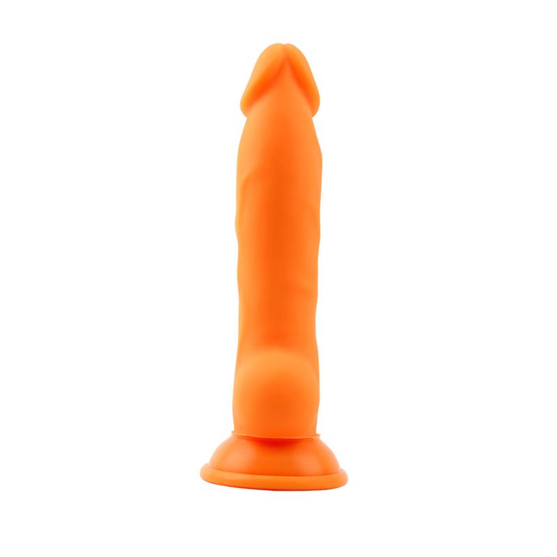 CHISA - RICK.G LIQUID SILICONE DILDO ORANGE 22.7CM
