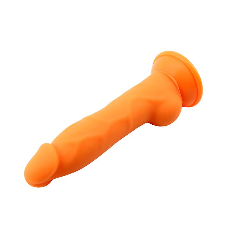 CHISA - RICK.G LIQUID SILICONE DILDO ORANGE 22.7CM