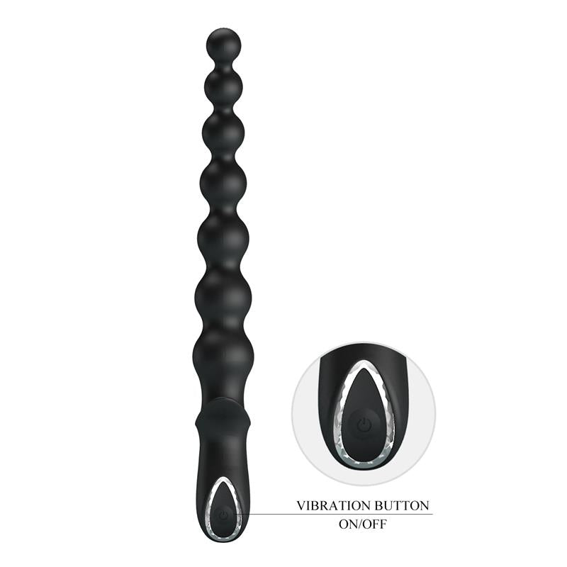 PRETTYLOVE - RIGDON ANAL BEADS WITH VIBRATION