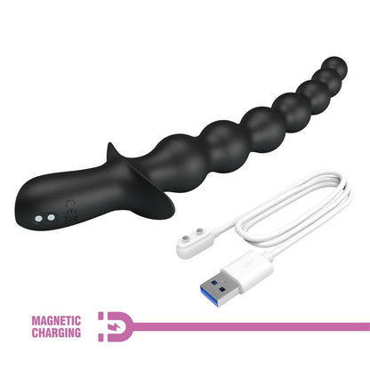 PRETTYLOVE - RIGDON ANAL BEADS WITH VIBRATION