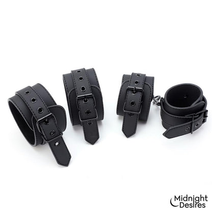 MIDNIGHT DESIRES - RIGID CROSSED BAR WITH CUFFS