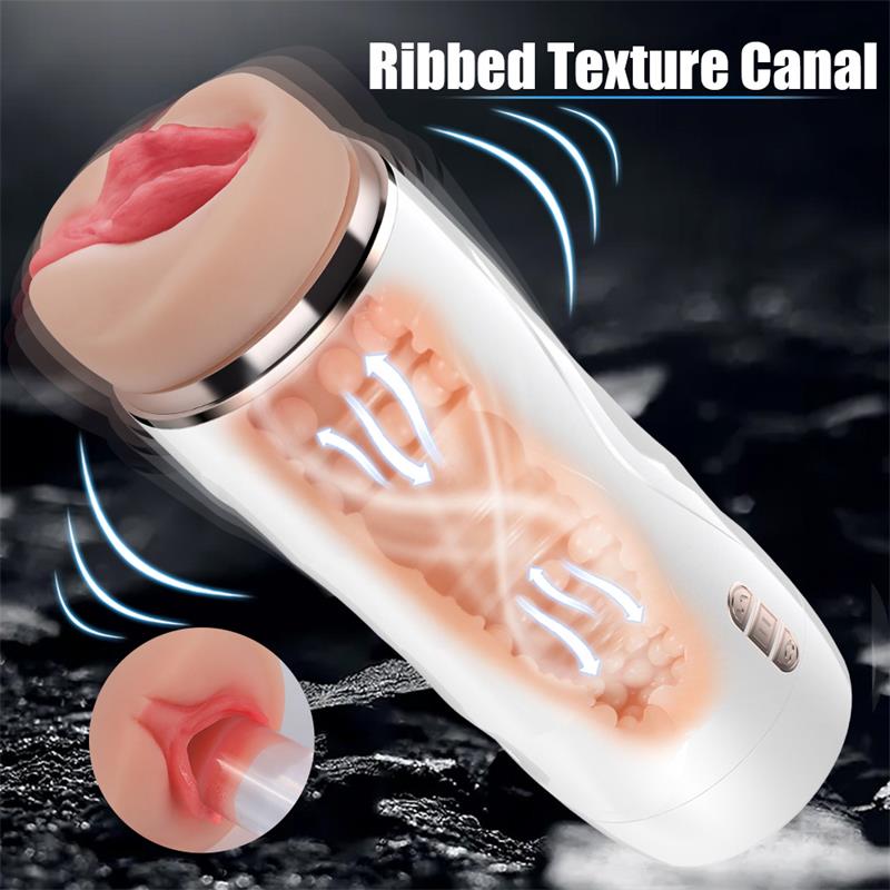 JUICY LAMOUR - RILEY AUTOMATIC MALE MASTURBATOR VIBRATION AND SUCTION