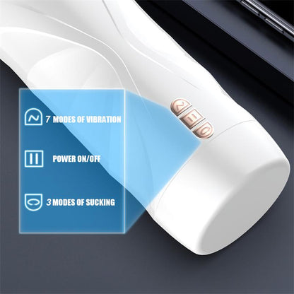 JUICY LAMOUR - RILEY AUTOMATIC MALE MASTURBATOR VIBRATION AND SUCTION