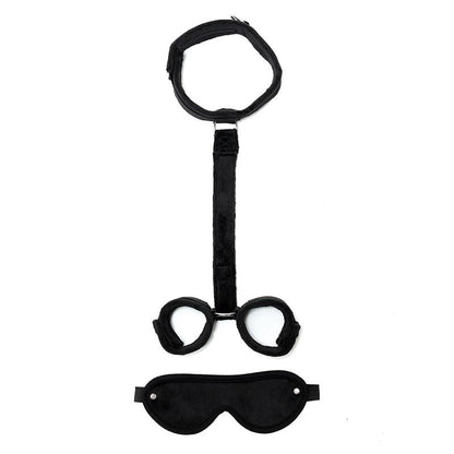 BONDAGE PLAY - BONDAGE SET 2 PIECES BLACK