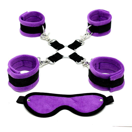 BONDAGE PLAY - BONDAGE SET PURPLE
