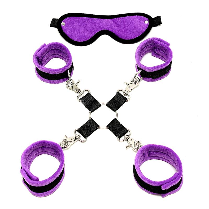 BONDAGE PLAY - BONDAGE SET PURPLE