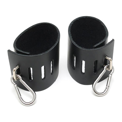 BONDAGE PLAY - CUFFS LEATHER ADJUSTABLE
