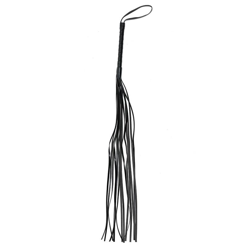 JUEGOS DE BONDAGE - LÁTIGO DE CUERO 65 CM