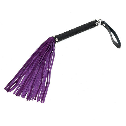 BONDAGE PLAY - FLOGGER PURPLE 35 CM