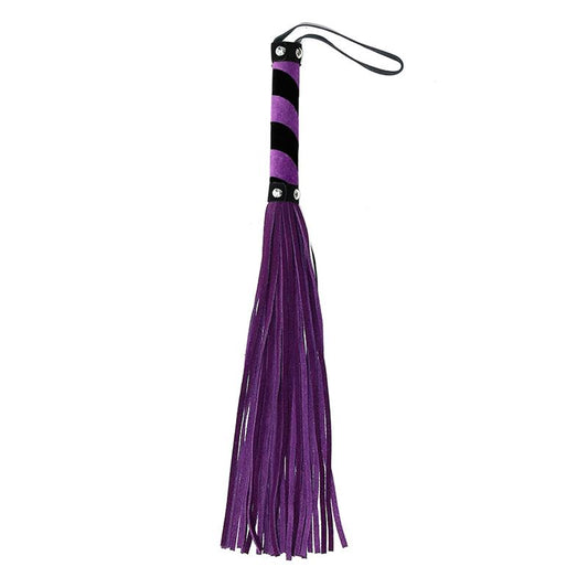 BONDAGE PLAY - FLOGGER PURPLE 44 CM