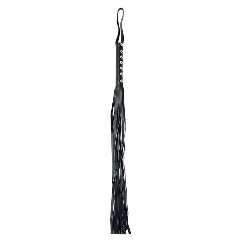JUEGO DE BONDAGE - LÁTIGO DE CUERO 60 CM