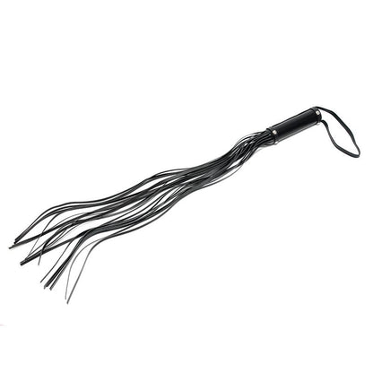 JUEGO DE BONDAGE - LÁTIGO DE CUERO 80 CM