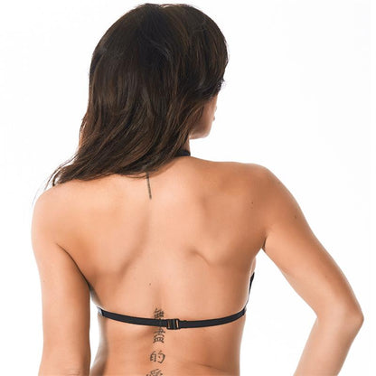 BONDAGE PLAY - LEATHER BRA ONE SIZE