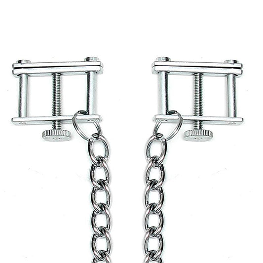 BONDAGE PLAY - NIPPLE CLAMPS ADJUSTABLE