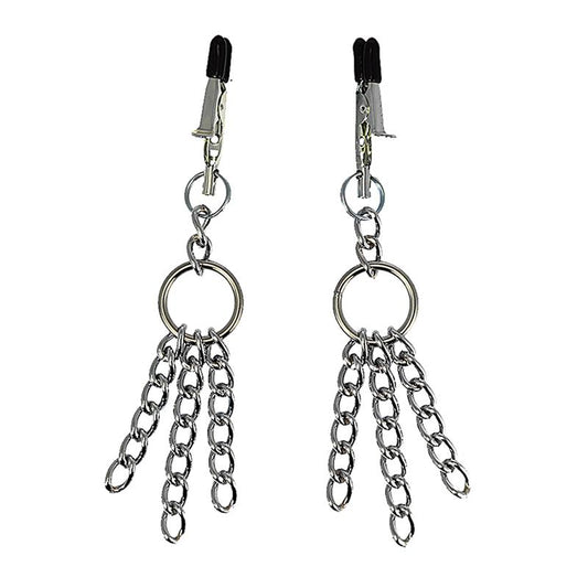 BONDAGE PLAY - NIPPLE CLAMPS METAL