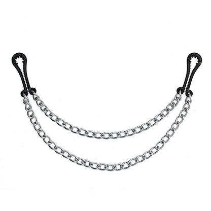 JUEGOS DE BONDAGE - PINZAS METÁLICAS PARA PEZONES