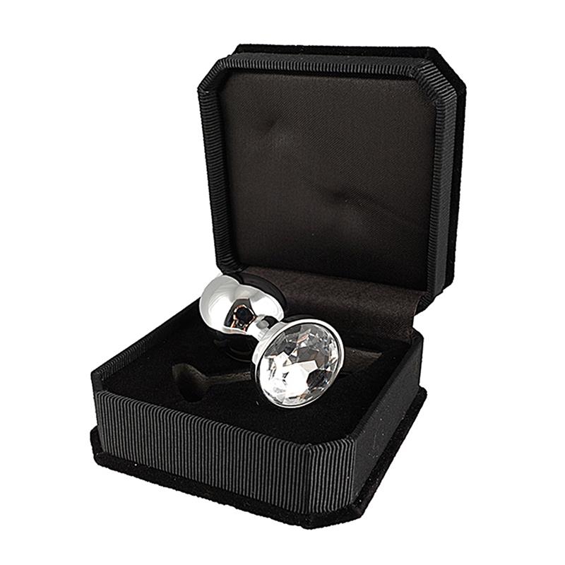 BONDAGE PLAY - PLUG XS WITH CRISTAL 5,7 CM