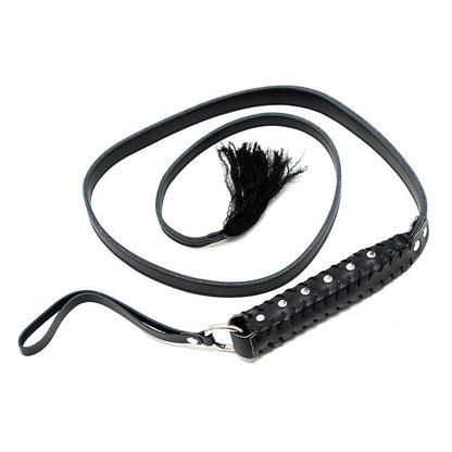 BONDAGE PLAY - WHIP LEATHER 130 CM