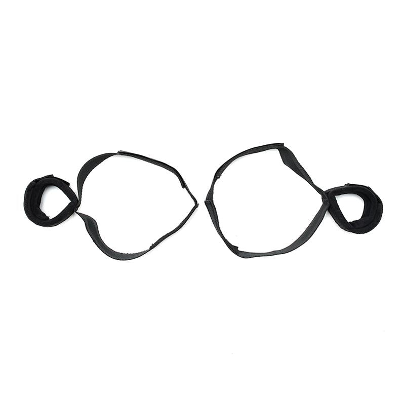 BONDAGE PLAY - WRIST TO UPPER LEG CUFF SET ADJUSTABLE