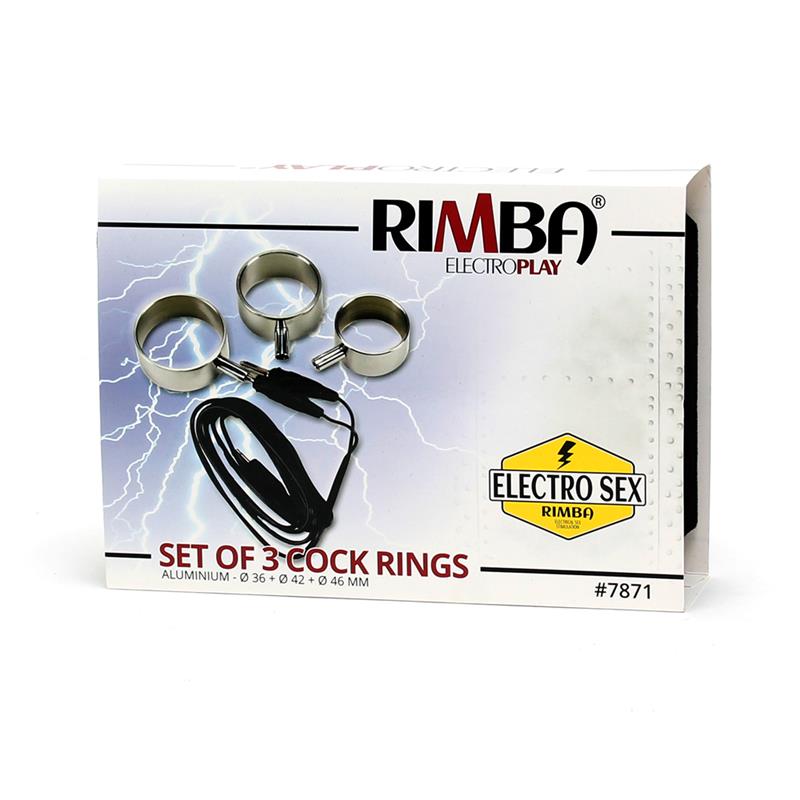 ELECTRO PLAY - COCK RING SET