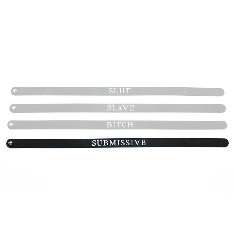 LATEX PLAY - COLLAR (SUBMISSIVE) SILICONE