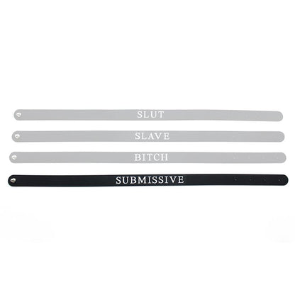 LATEX PLAY - COLLAR (SUBMISSIVE) SILICONE
