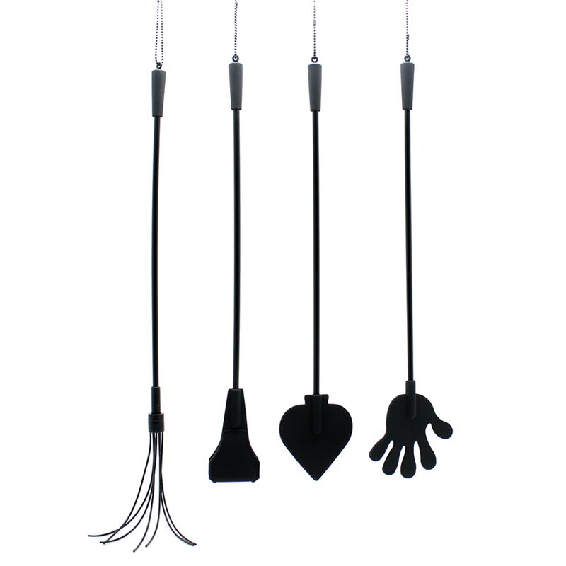 FOUET EN LATEX - FLOGGER 50 CM