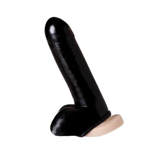 LATEX PLAY - PENIS AND TESTICLES SLEEVE LATEX