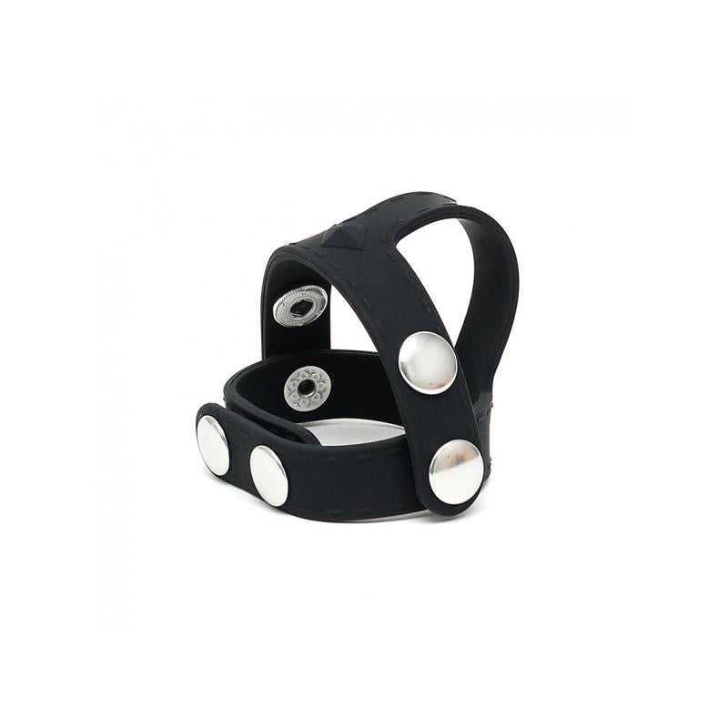LATEX PLAY - PENIS BALL STRAP