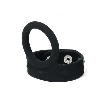 LATEX PLAY - PENIS STRAP WITH COCKRING SILICONE