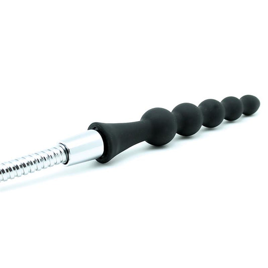 LATEX PLAY - SHOWER HEAD ANAL BEADS SILICONE