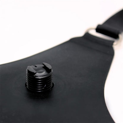 LATEX PLAY - STRAP-ON WITH DILDO SILICONE 16CM