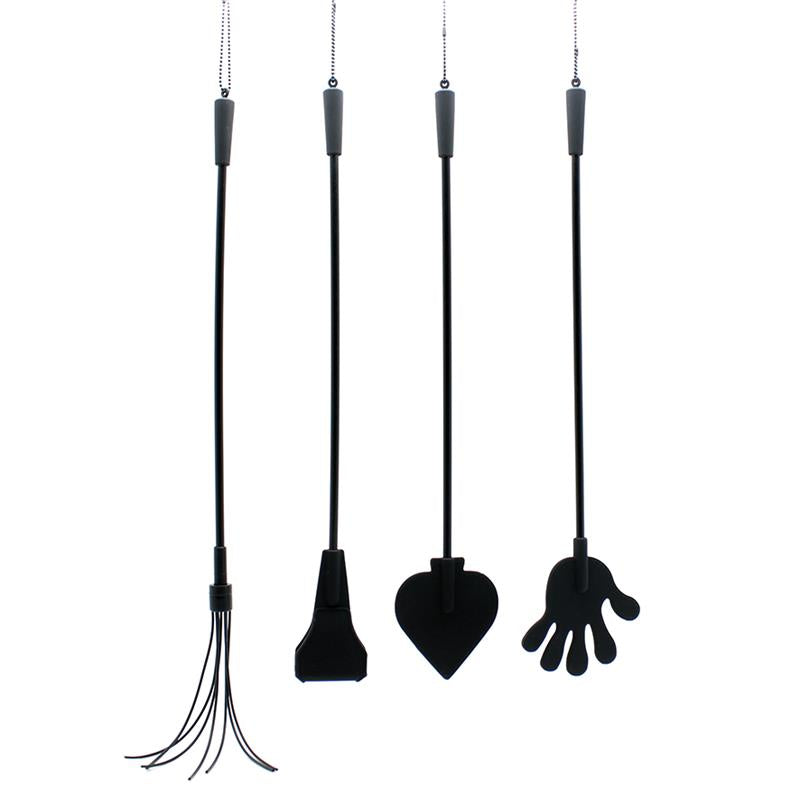 LATEX PLAY - WHIP SILICONE 42 CM