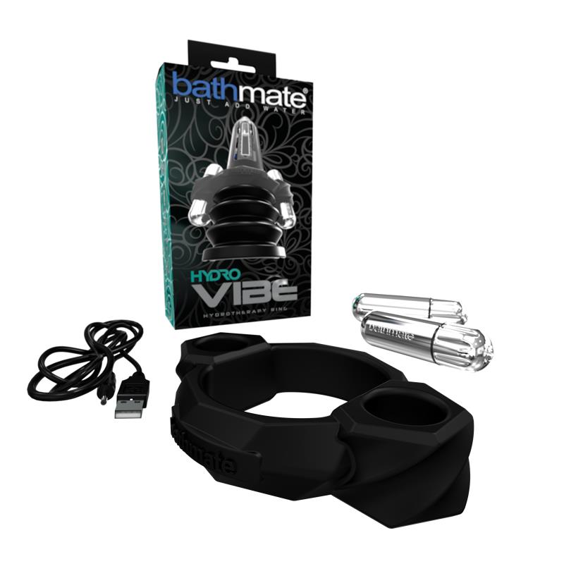 BATHMATE - RING HYDRO VIBE USB SILICONE