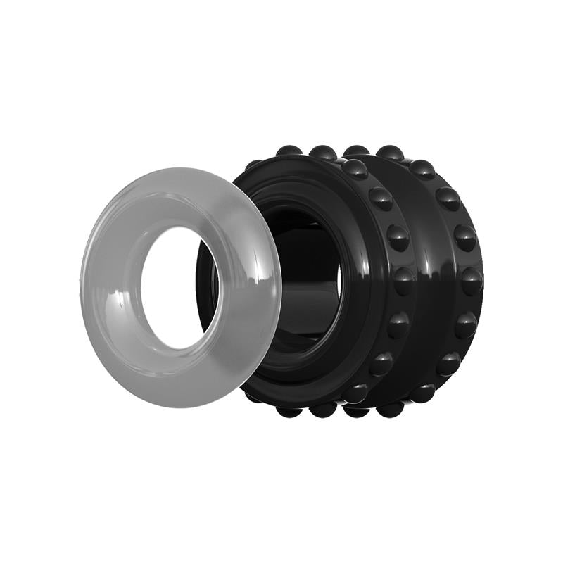SIR RICHARDS - ANNEAU PÉNIS PRO PERFORMANCE C-RING ADVANCED TRANSPARENT