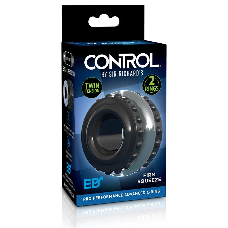 SIR RICHARDS - ANNEAU PÉNIS PRO PERFORMANCE C-RING ADVANCED TRANSPARENT