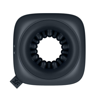 SATISFYER - RING STROKER POCKET SIZE MASTURBATOR RING BLACK