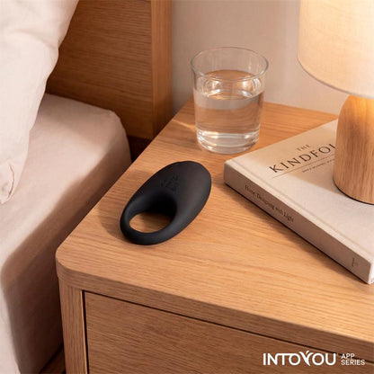 INTOYOU APP SERIES - RINGO VIBRATING RING WITH APP UNIBODY BLACK