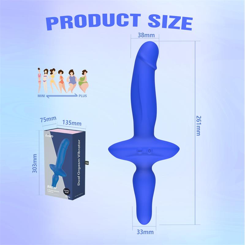 CHISA - RITTER VIBE AND BUTT PLUG